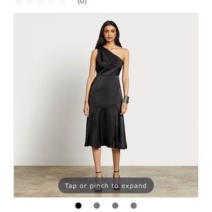 One sholder Midi Dress